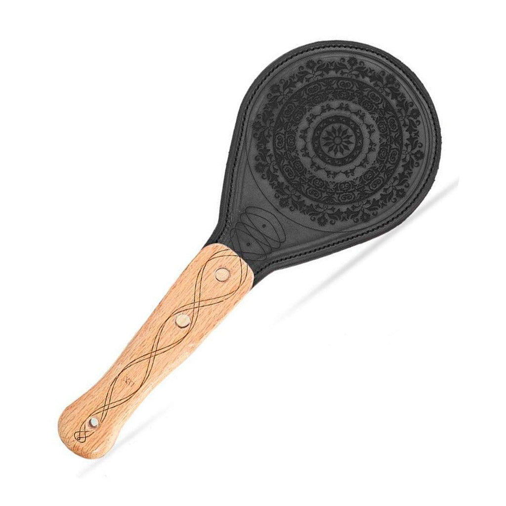 Floral Leather Paddle