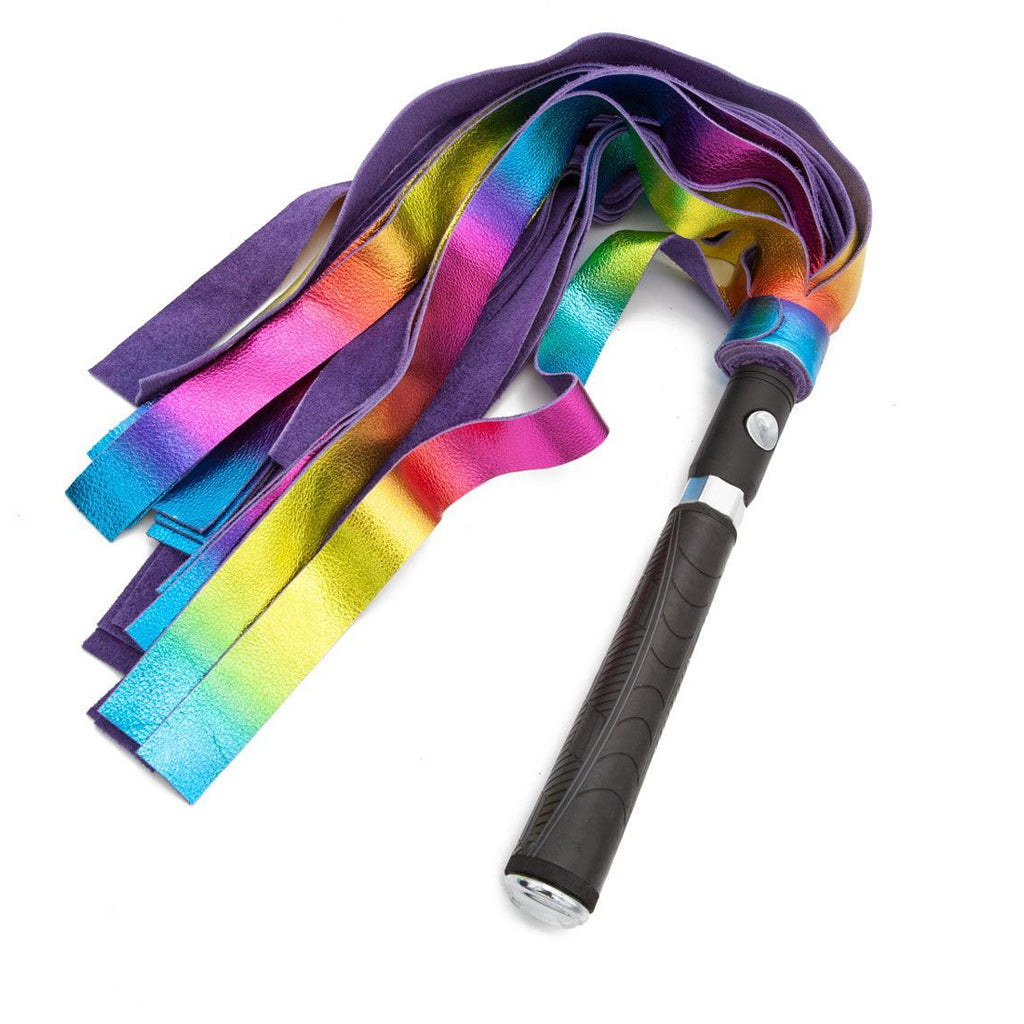 Metallic Cow Leather Interchangeable Flogger Head 1"