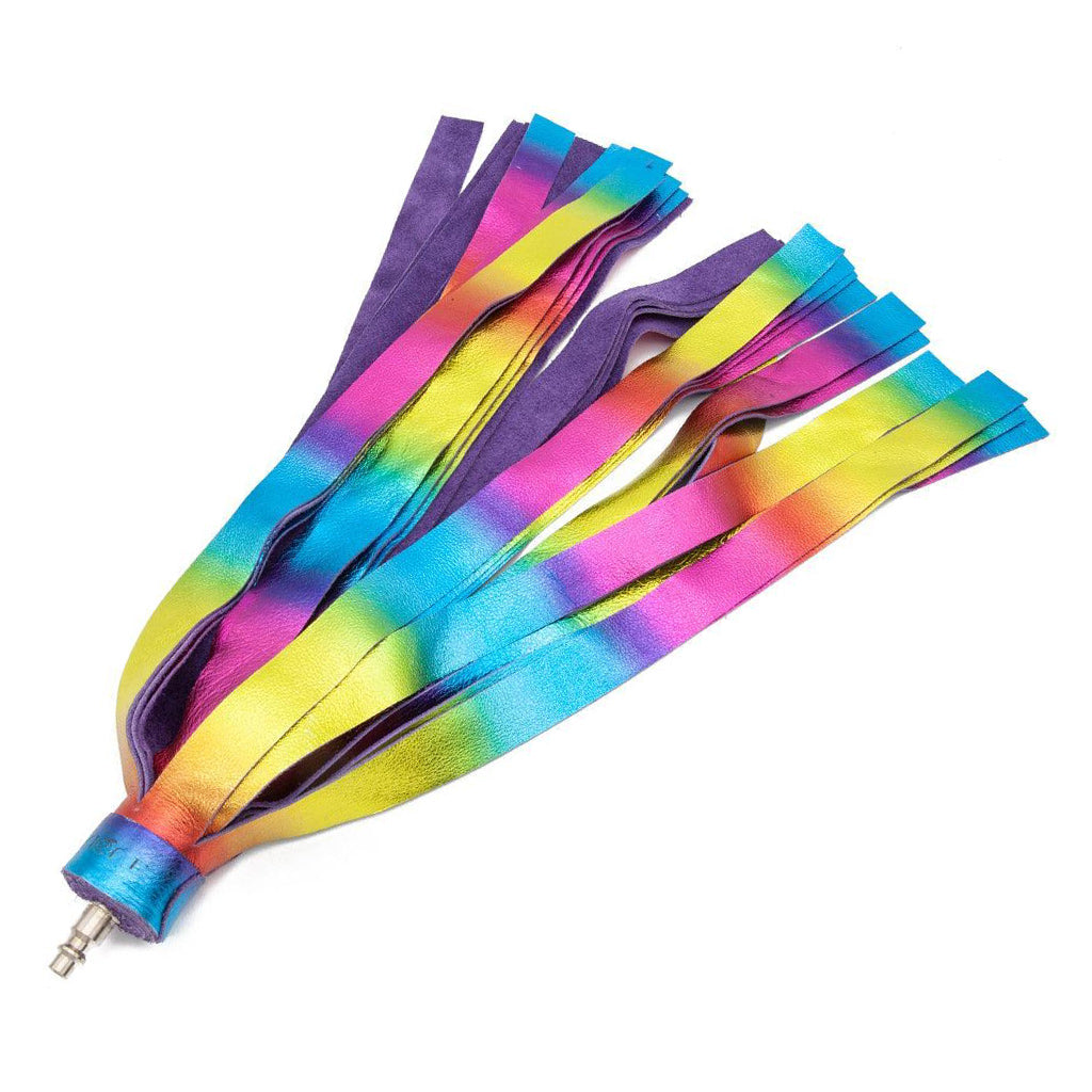 Metallic Cow Leather Interchangeable Flogger Head 1"