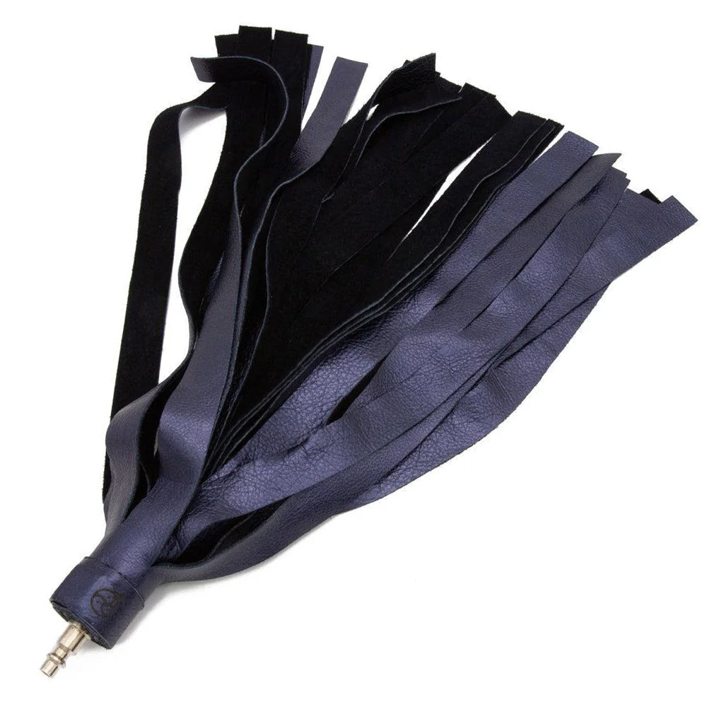 Metallic Cow Leather Interchangeable Flogger Head 1"