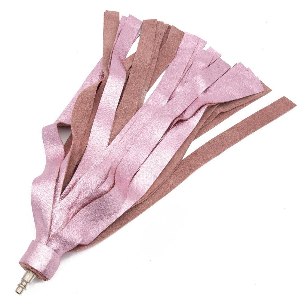 Metallic Cow Leather Interchangeable Flogger Head 1"