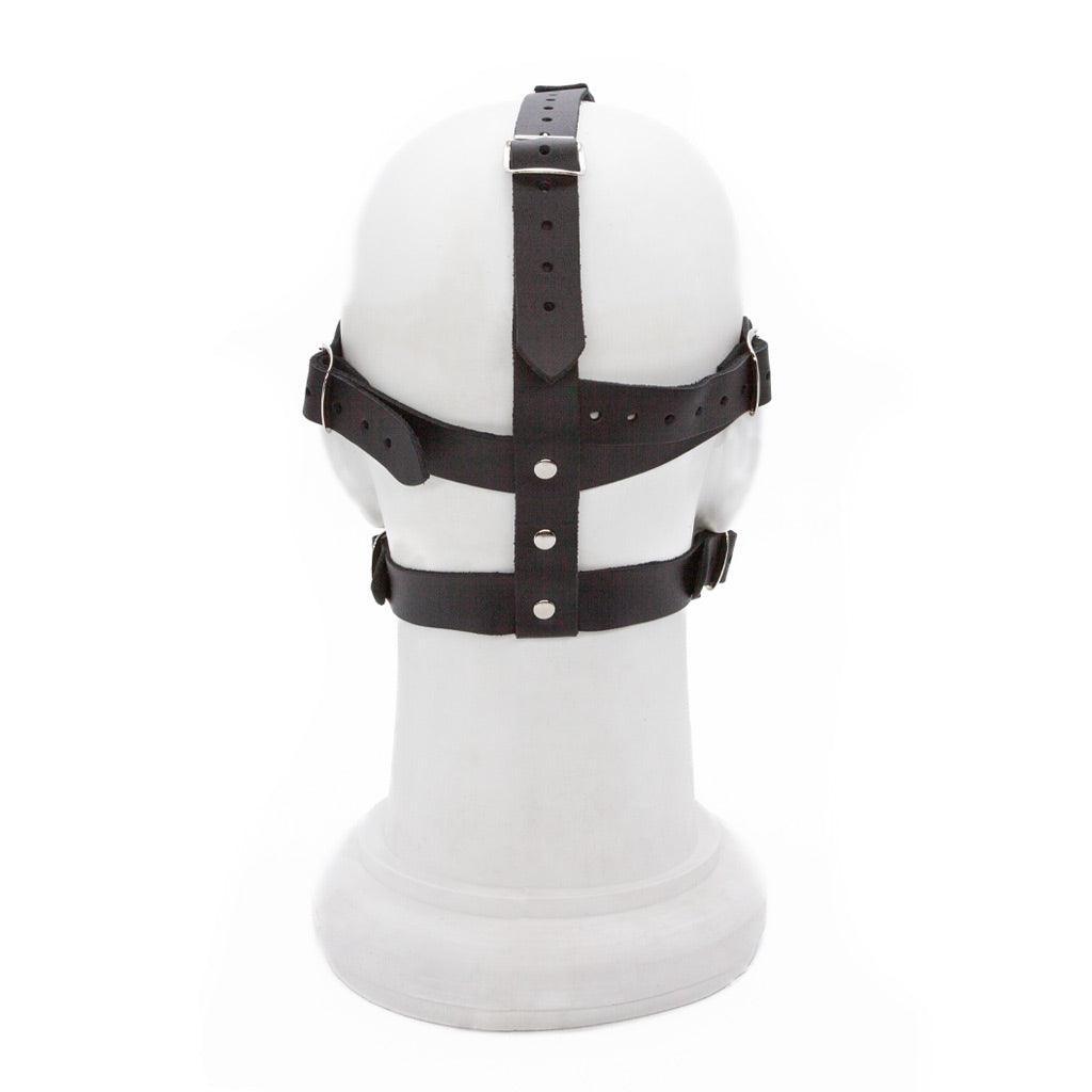 Silicone Ball Gag and Blindfold Head Harness