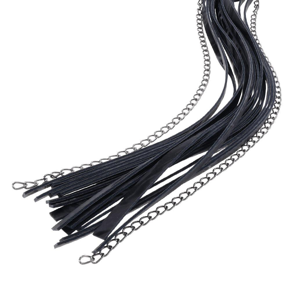 Velvet Noir Chain Flogger