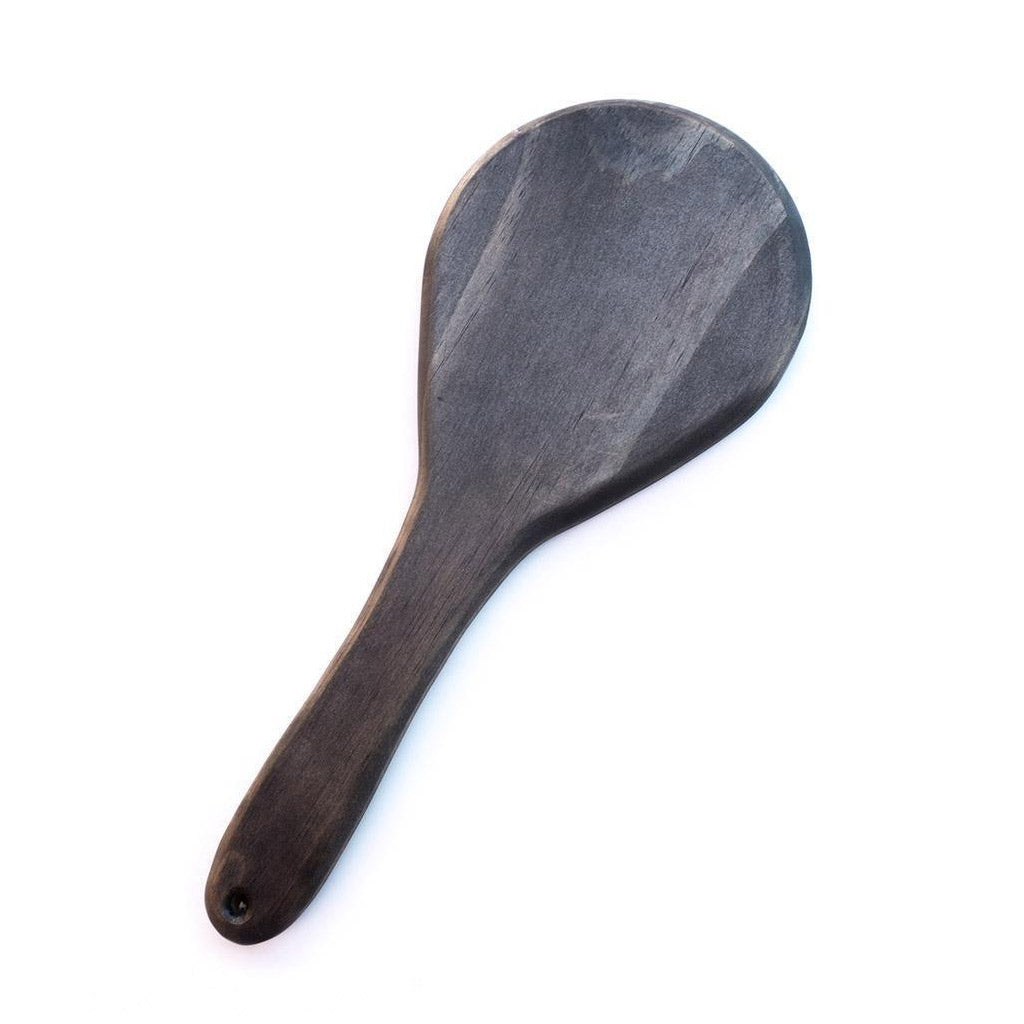 Peony Engraved Wooden Spanking Paddle