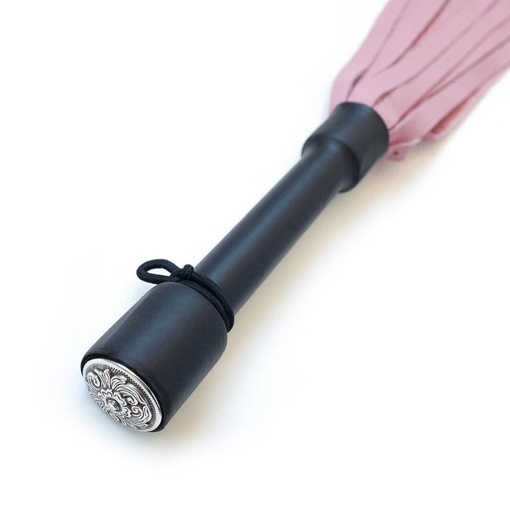 Pink Devil Leather Flogger