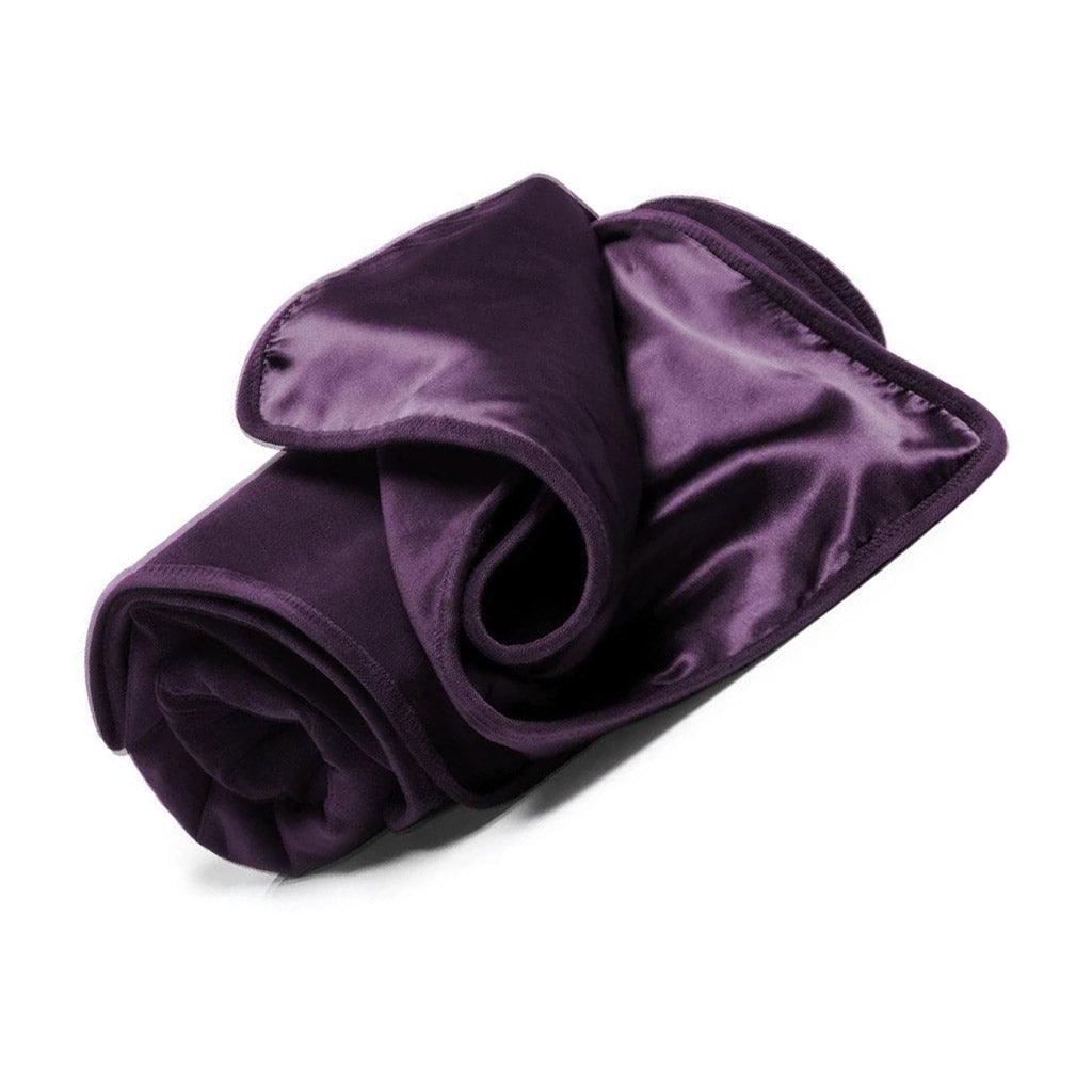 Fascinator Protective Bed Throw by Liberator, Plum