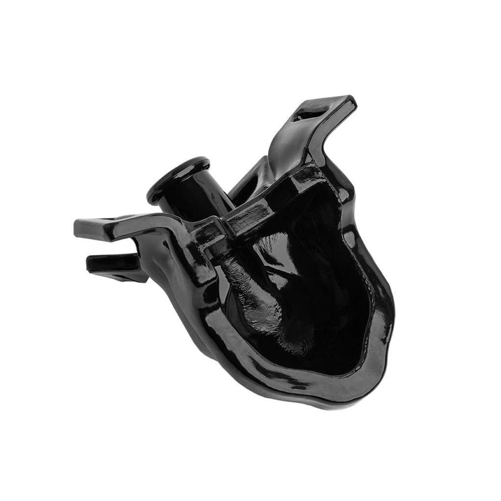 Watersport Mouth Gag with Adjustable Neoprene Straps, Black