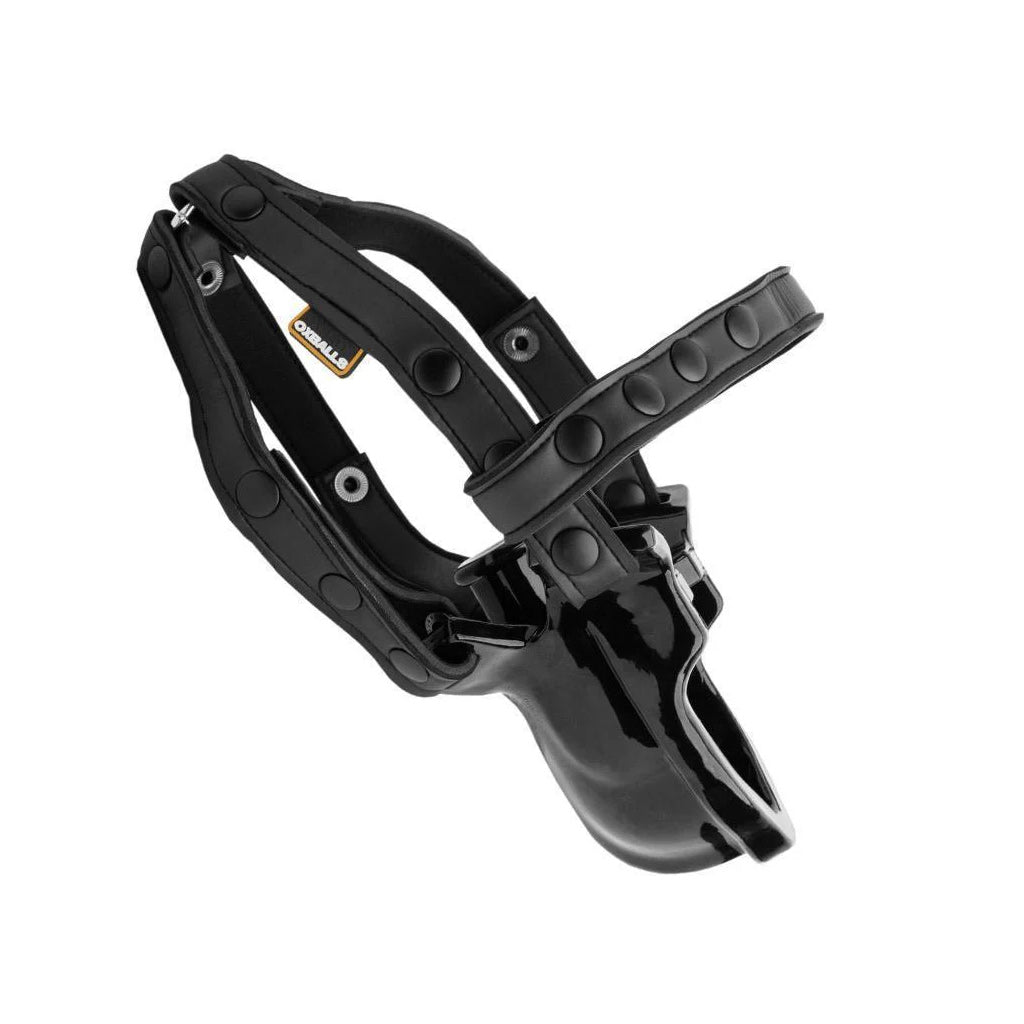 Watersport Mouth Gag with Adjustable Neoprene Straps, Black