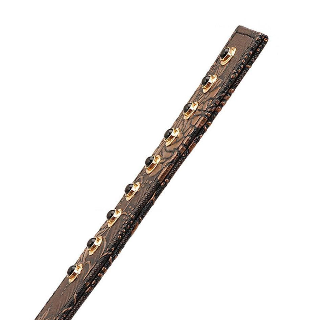 Vegan Floral Ruler with Gems